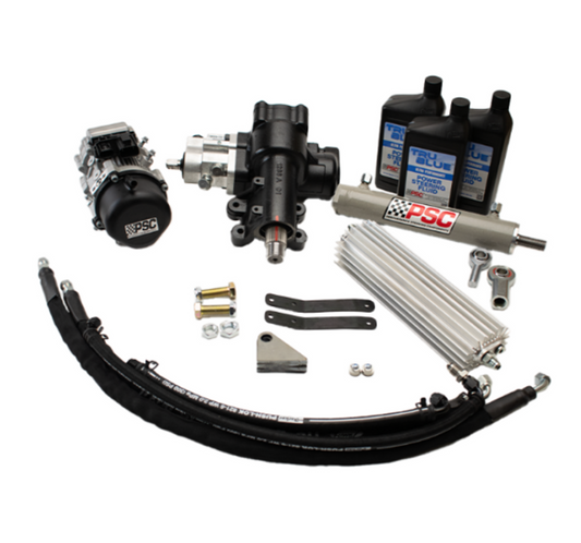 PSC Cylinder Assist EHPS Steering Kit | Rubicon 392 | with 6.75" Axle Stroke | No Clamp (Wrangler JL 2021+) - SK691RPK3-8.0W-NC