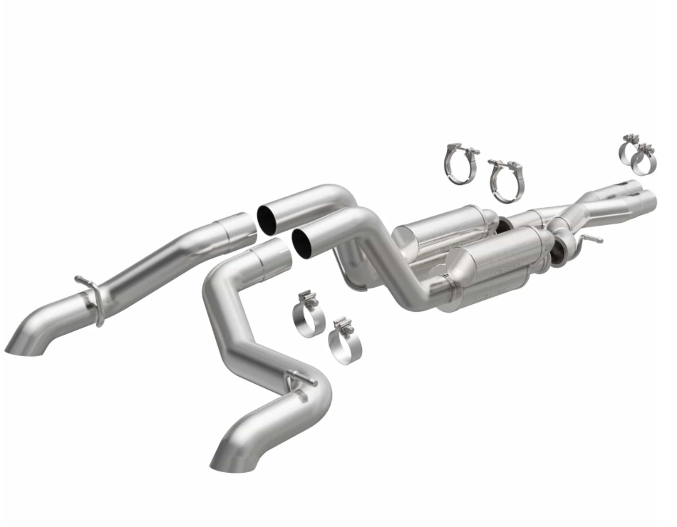 MAGNAFLOW | 2021-2025 JEEP WRANGLER ROCK CRAWLER SERIES CAT-BACK PERFORMANCE EXHAUST SYSTEM - 19582