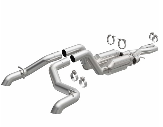 MAGNAFLOW | 2021-2025 JEEP WRANGLER ROCK CRAWLER SERIES CAT-BACK PERFORMANCE EXHAUST SYSTEM - 19582